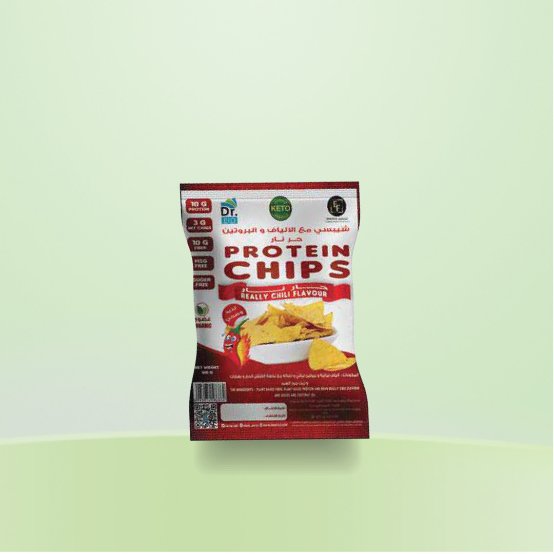 CHIPS WITH PROTEIN & FIBER REALLY CHILLI FLAVOUR