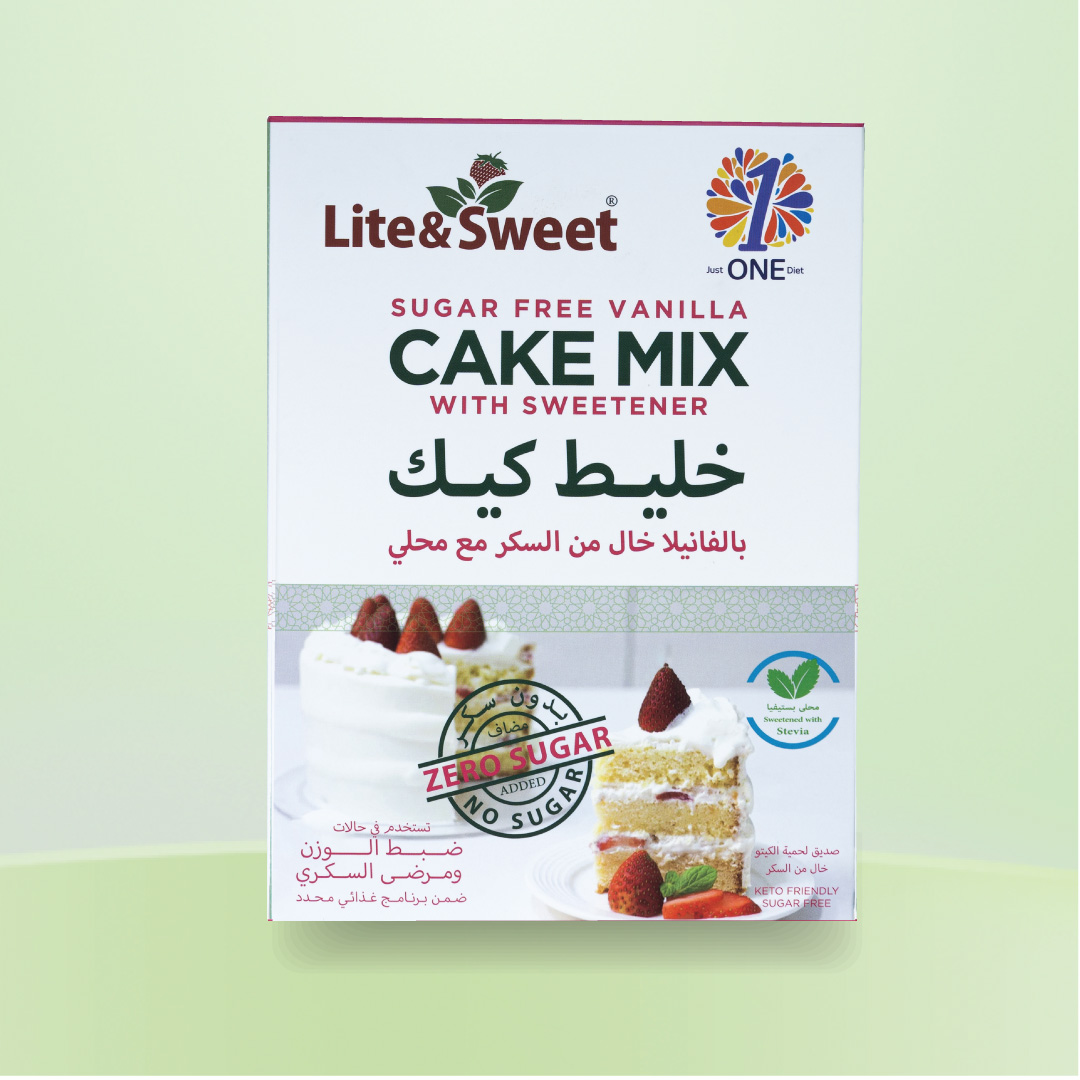 خليط كيك  بنكهة الفانيلا