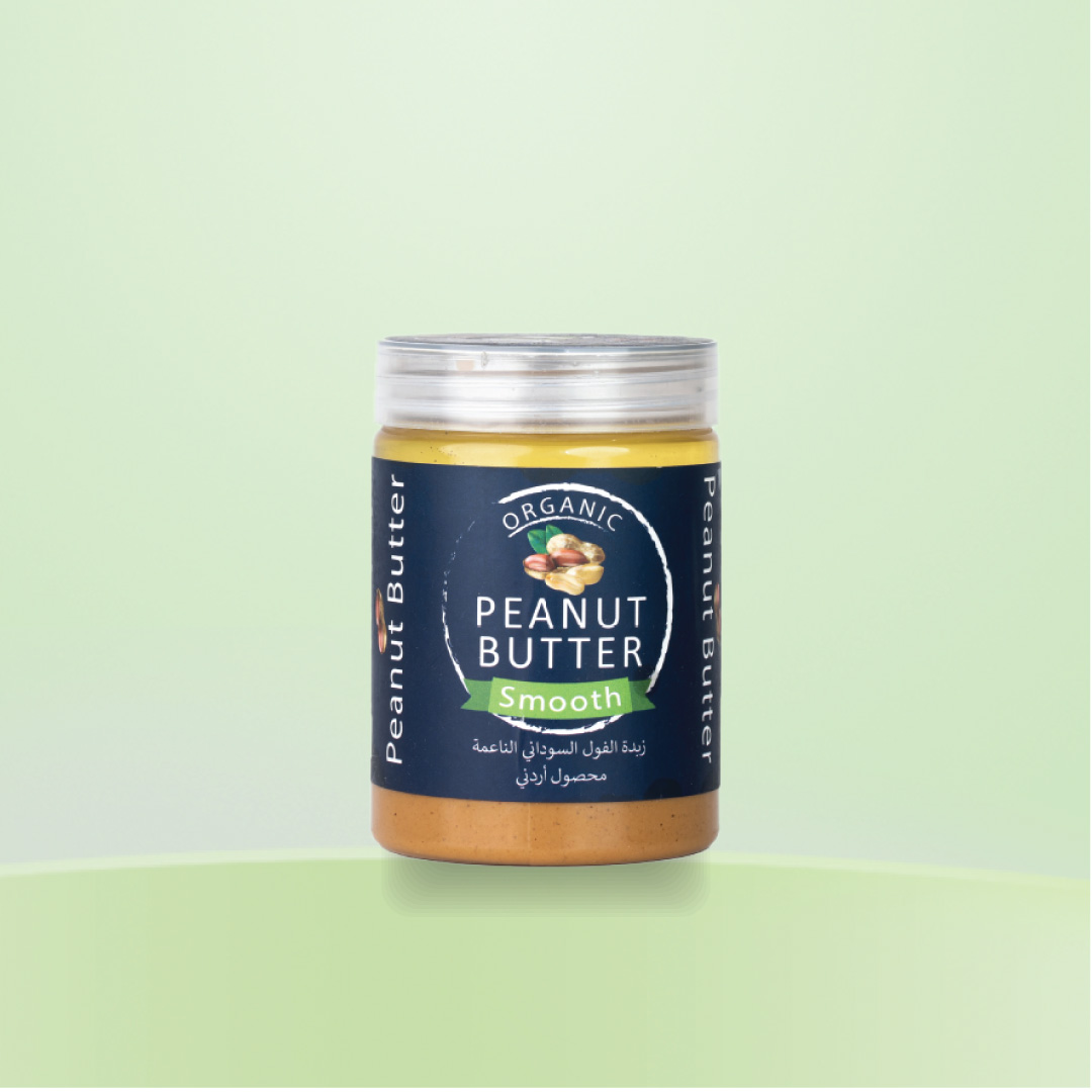 زبدة الفول السوداني الناعمة